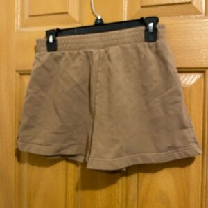 Zara Women's Brown Athletic Shorts